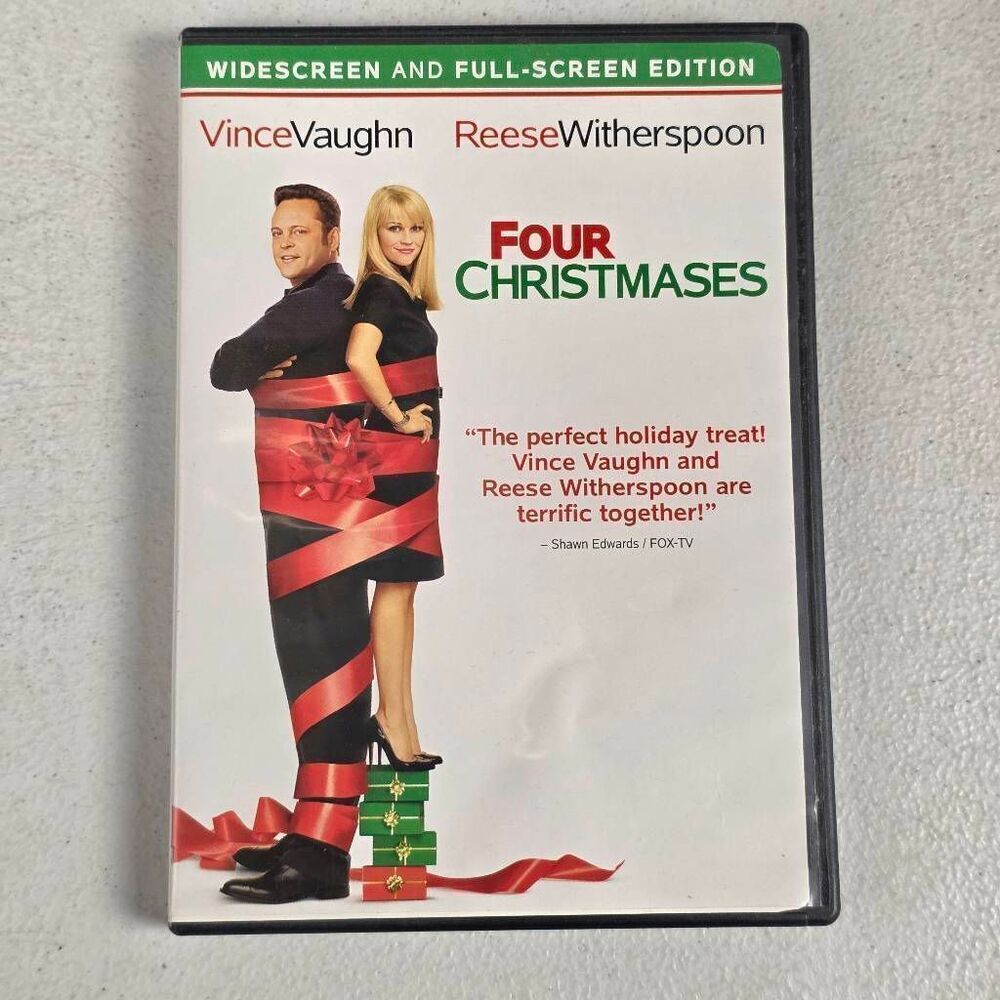 Four Christmases DVD Vince Vaughn Reese Witherspoon